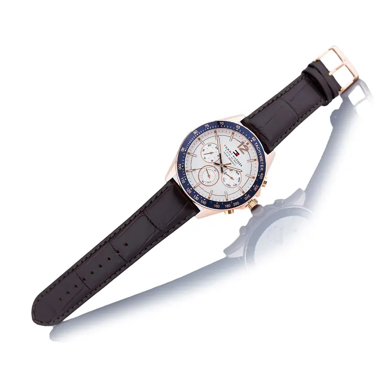 Tommy Hilfiger Luke Chronograph White Dial Men's Watch- 1791118